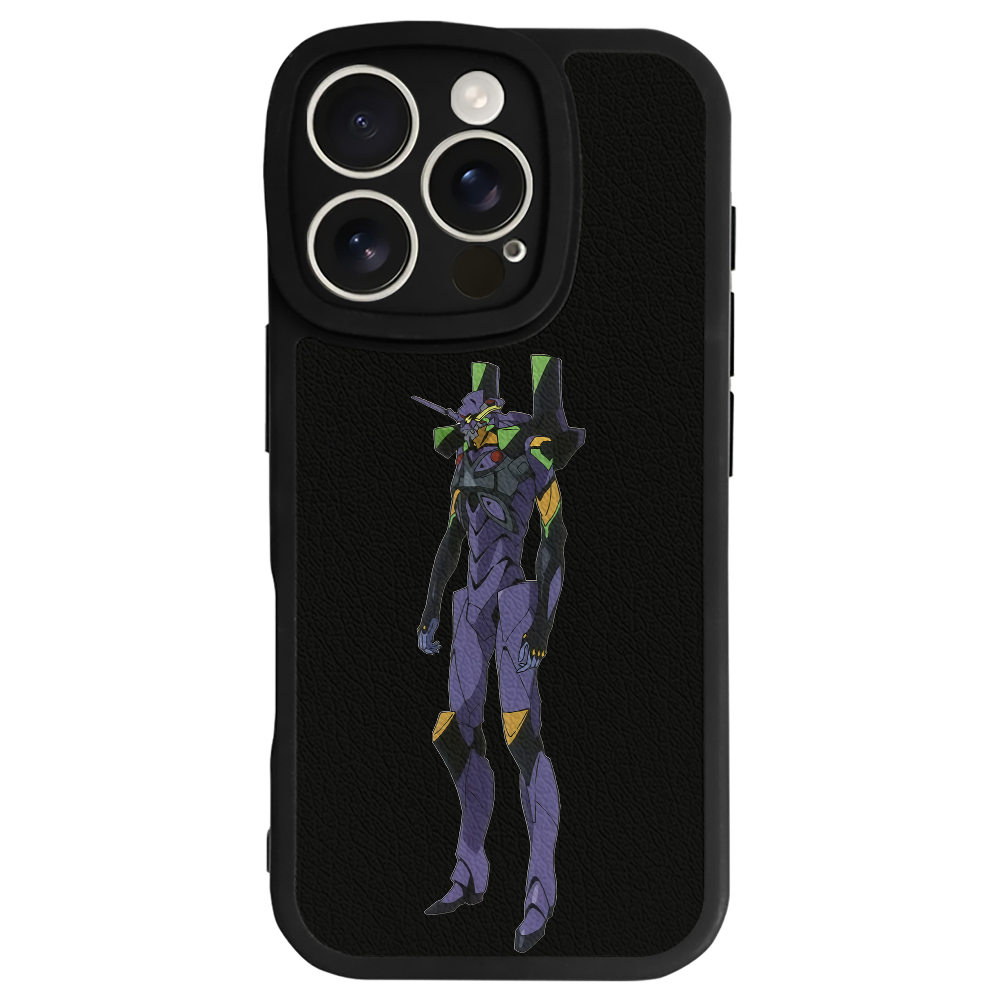 （画像用） EVA 新世紀エヴァンゲリオン 【iPhone 16シリーズ対応】シリコンスマホケース（レザー調） 材質：シリコン